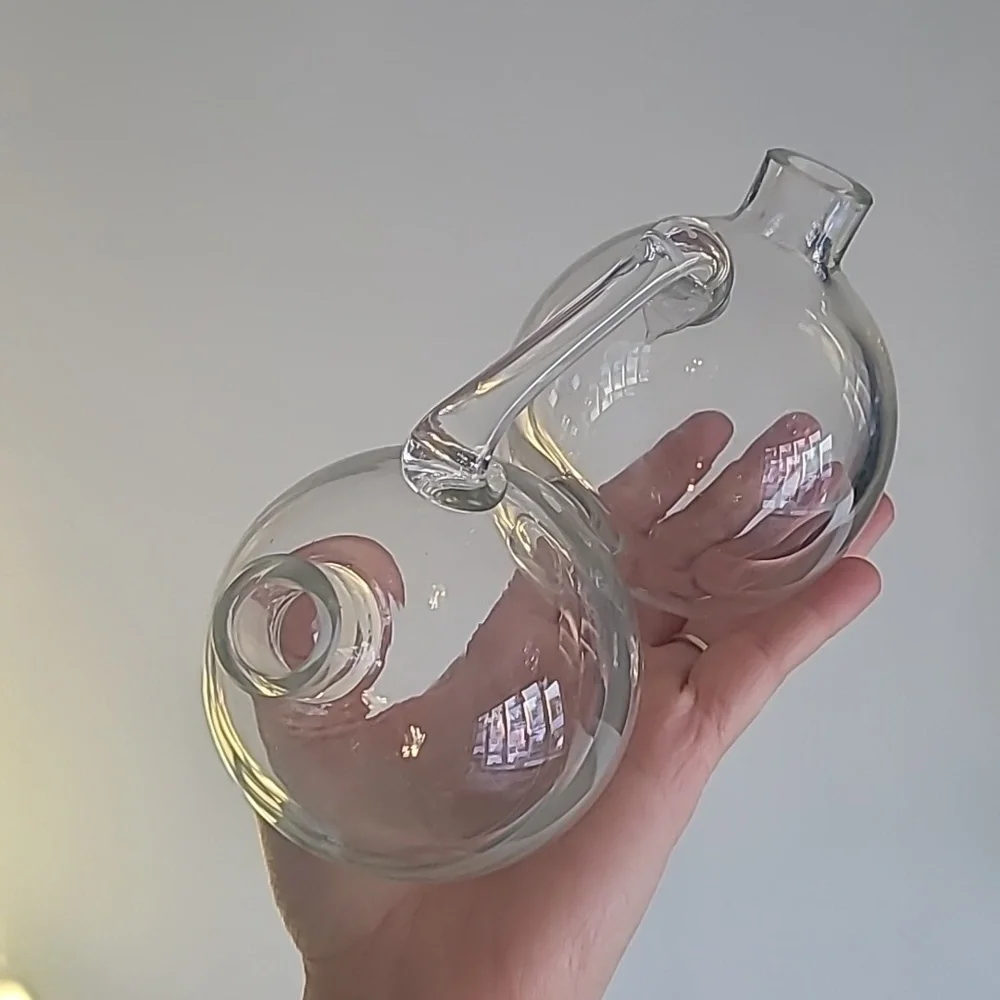 Vintage glass propagation vase - Picture 3 of 9